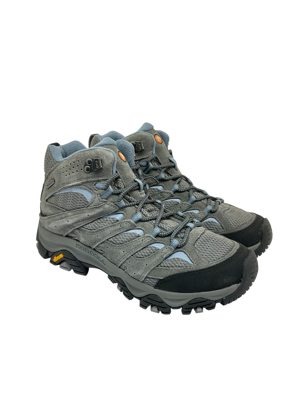 Merrell Men's Mid-Cut Moab 3 WP Trail Hiking Boots J500162 Granite Size 7M